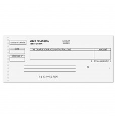 Advice of Charge Notices - 3 Part Form