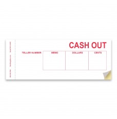 Cash Out Ticket- Red