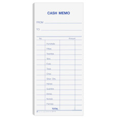 Cash Memo