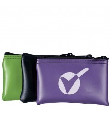 5W x 3H Expanded Vinyl Horizontal Mini Zipper Bags - Made to Order