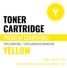 Konica Minolta K4650Y Compatible Toner Color: Yellow, High Yield: 8000 (Default)