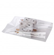 Clear Flat Poly Bags - 3W x 10H - 3 mil - Case of 1000