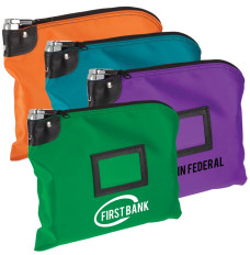 12W x 9H Locking Deposit Bags - Made to Order