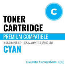 Okidata OC831C Compatible Toner Color: Cyan, Yield: 10000