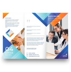 Tri-Fold Custom Brochures - Full Color Litho Print