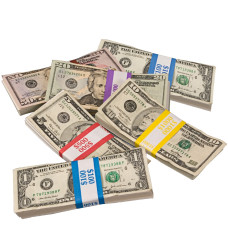 Self-Sealing Bill Straps Shown On Money 