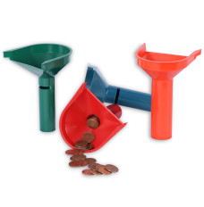 Coin Counting Tubes - 4 tube set