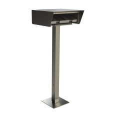 tainless Steel Drive Up Forms Dispenser 