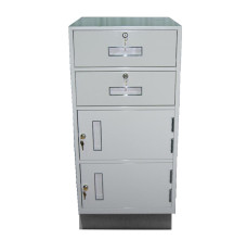 Fenco Teller Pedestal, (2) Drawers & (2) Cabinets