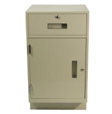 Fenco Silverline Pedestal (1) Box Drawer, (1) Cabinet