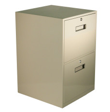 Fenco Silverline Lowboy Pedestal, (2) Legal Drawers