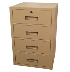Fenco Lowboy Pedestal, (4) Drawers