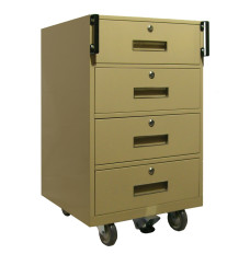 Fenco Teller Bus, (4) Drawers w/Reinforced Slides