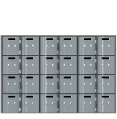 Safe Deposit Boxes - 24 boxes 5 in W x 5 in H