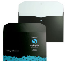15W x 10H Deluxe Portfolio  -  2 Color Imprint