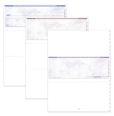 Marble Sky Voucher Style Checks-Basic