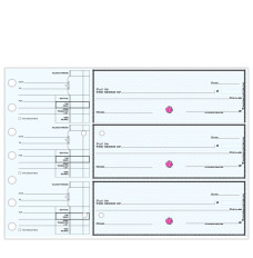 Executive Manual Cash Disbursement Check - Blue