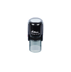 Self Inking Hand Stamp w/ Logo - 1" Round