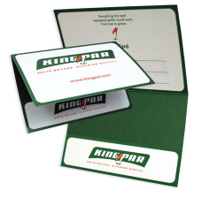Standard Card Holder - 3 - 3/8 x 5 - 1/8 -  2 Color Imprint