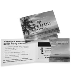 Landscape or Portrait Card Holder  -  1 Color Imprint