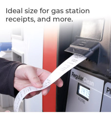 Receipt Thermal Paper Rolls 2-5/16 in x 400 ft – 55 GSM, 12 per Carton lifestyle