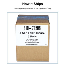 ATM Paper - Diebold - 3 1/8 in x 900 Showing Box 