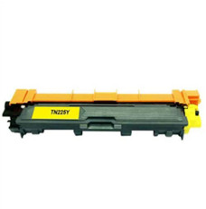 Brother TN225Y Compatible Toner Color: Yellow, High Yield: 2200 