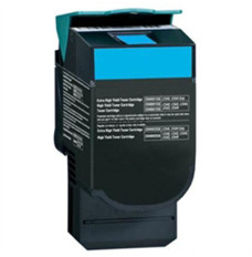 Lexmark LC544C Compatible Platinum Toner Color: Cyan, Extra High Yield: 4000 (Default)