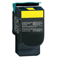 Lexmark LC544Y Compatible Platinum Toner  Color: Yellow, Extra High Yield: 4000
