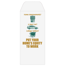 2 Color Pre-Designed Teller Envelopes - Home Equity to Work