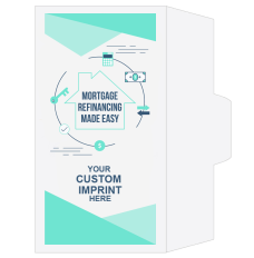 Imprint Location- Side Open-2 Color Pre-Designed Drive Up Envelope - Mortgage Refinancing