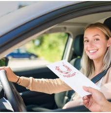 Lifestyle image for Good Luck Charm DUE - 1 Color Pre-Designed Drive Up Envelope