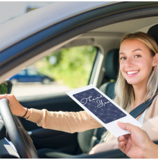 Lifestyle image for Thank You Organic DUE - 1 Color Pre-Designed Drive Up Envelope