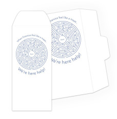 Drive Up Envelope - When Finances Feel Like A Maze - 1-Color Design hero