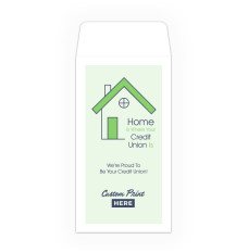 Home Credit Union - 2 Color Pre-Designed Drive Up Envelope - normal