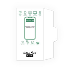 Effortless Mobile Banking - 2 Color Pre-Designed Drive Up Envelope - right