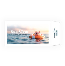 Stay Afloat - Full Color Pre-Designed Drive Up Envelope - normal