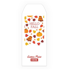 Hello Fall - Full Color Pre-Designed Drive Up Envelope - narrow