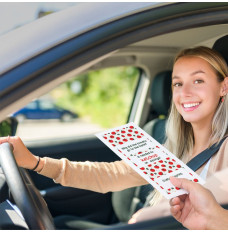 Tomato Bank - Full Color Pre-Designed Drive Up Envelope - in use