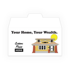 Your Home Your Wealth - Open Side: Custom Imprint - Full Color Pre-Designed Drive Up Envelope