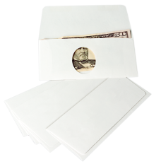 Currency Gift Envelope - Blank - Inner Envelopes Only - 6-1/4W x 2-7/8H