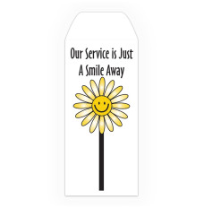 Just A Smile Away - Flower - Drive Up Envelopes (500/Box)