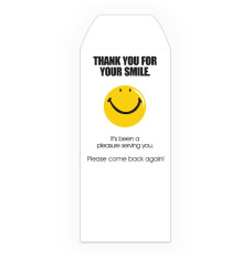 Thank You - Smiley Face - Drive Up Envelopes (500/Box) 