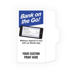 Bank On The Go - Phone - Add a 1-Color Logo - Drive Up Envelopes (500/Box) - Your Custom Imprint Here
