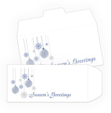 2 Color Pre-Designed Ornaments Drive Up Envelope