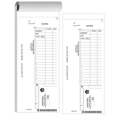 Deposit Slips - 17 Line w/ Barcode