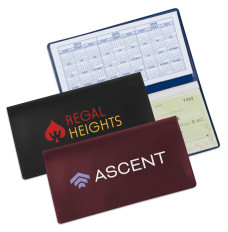 2nd view of the Custom 2C Imprinted Vinyl Checkbook Covers – Quick Ship