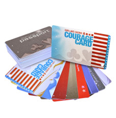 Mulitple Casino Player's Club Cards fanned out