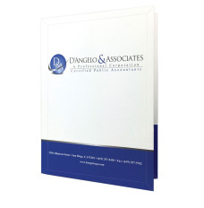 Capacity Folder - 9-1/2W x 12H - 2-Color Imprint