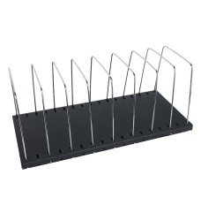 Adjustable Desk File Organizer Rack | 8 Compartments